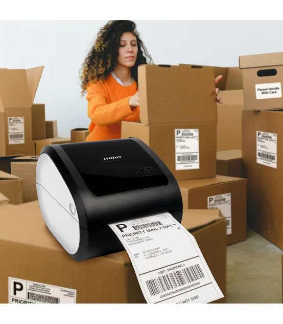 AIMO D520BT - Máy in nhãn vận đơn, in nhãn đơn hàng | AIMO Việt Nam