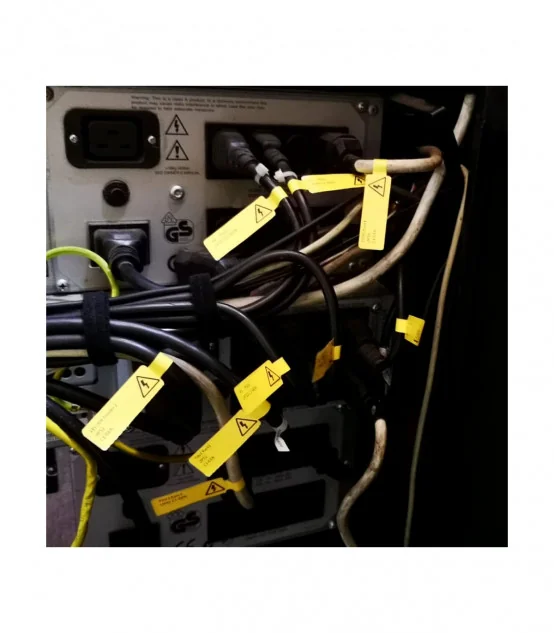 Nhãn Cáp F 25 X 38mm, Màu Trắng, KTC-F2538-40-100 | AIMO Việt Nam