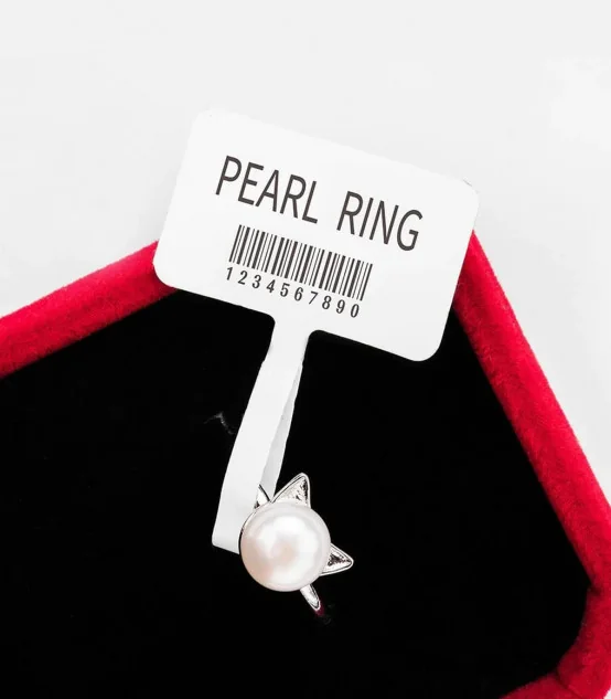 Nhãn Trang Sức 25 X 30mm, Màu Trắng, KTJ-T2530-45-100 | AIMO Việt Nam