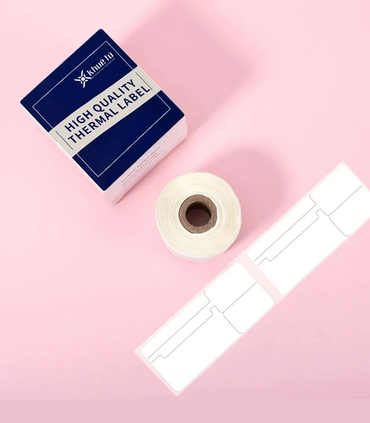 Nhãn Trang Sức 30 X 25mm, Màu Trắng, KTJ-F3025-45-100 | AIMO Việt Nam