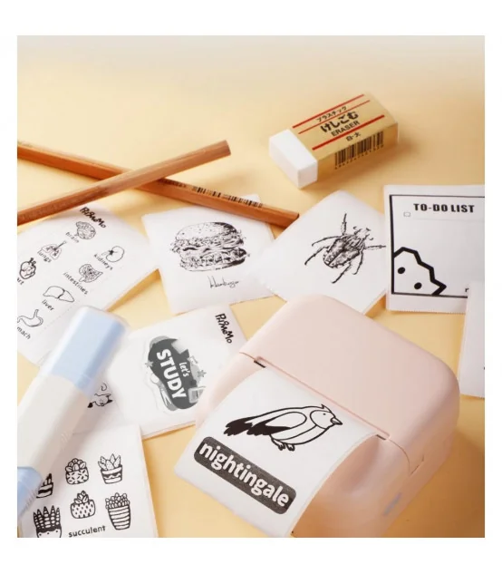 Giấy in nhiệt màu trắng cho T02, 53mm X 6.5m, KT-RM10, không keo | AIMO Việt Nam