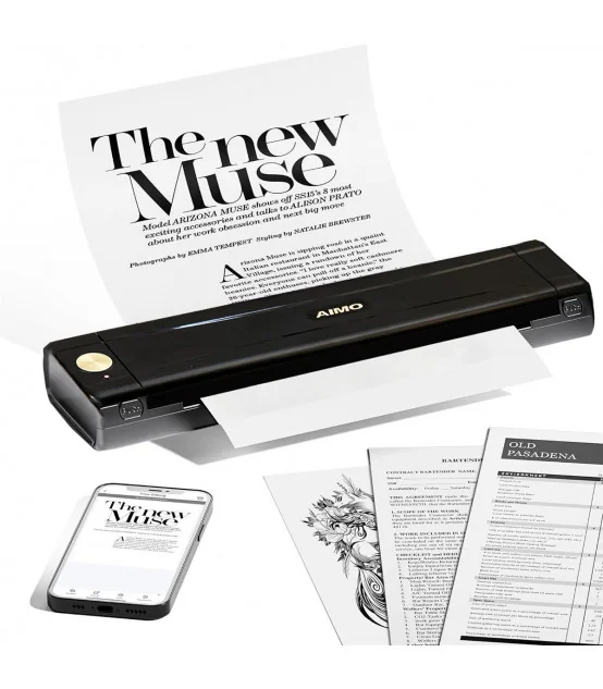 Máy in A4 di động AIMO M08E | AIMO Việt Nam