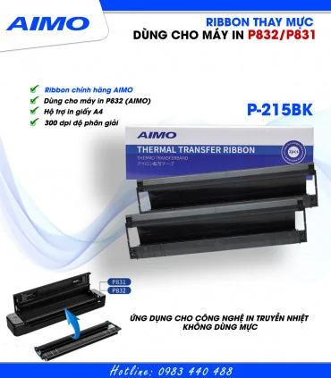 Giấy - Ribbon cho máy in A4 | AIMO Việt Nam