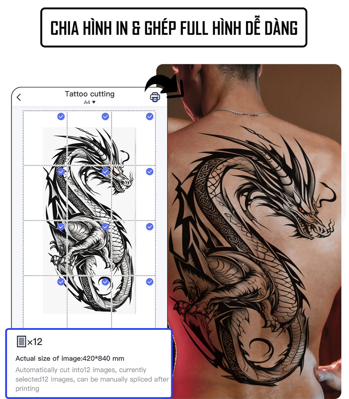 Máy Scan Hình Xăm AIMO M08E-WS | AIMO Việt Nam