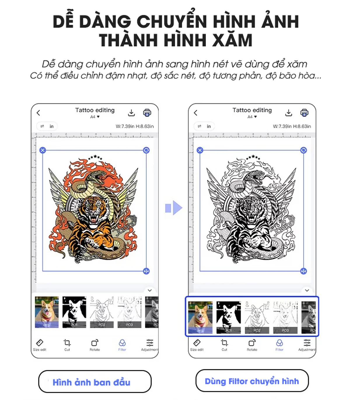 Máy Scan Hình Xăm AIMO M08E-WS | AIMO Việt Nam