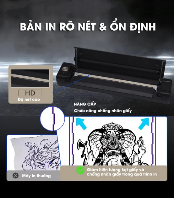 Máy Scan Hình Xăm AIMO M08E-WS | AIMO Việt Nam