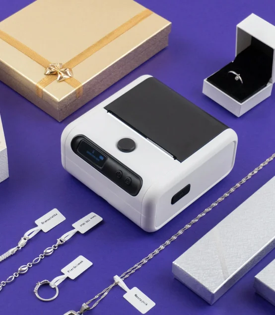 Máy in nhãn mini M200, Bluetooth, cầm tay di động | AIMO Việt Nam