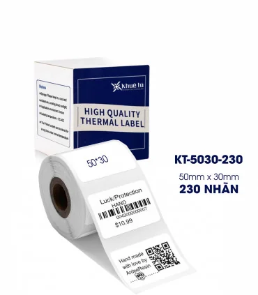 Nhãn giấy cho M110/M120 | AIMO Việt Nam