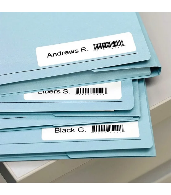 Dymo DM-A18443, [9mm x 7m], Chữ đen nền trắng | AIMO Việt Nam