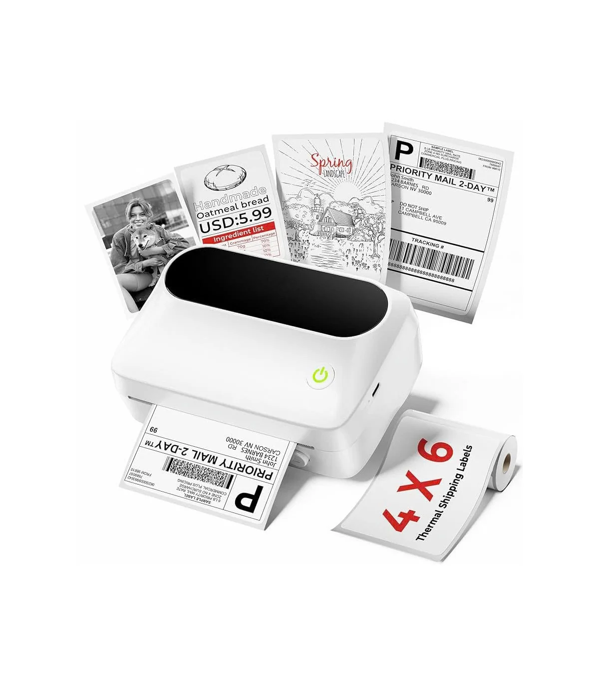 Nhãn Nhiệt KT-RM5080-100RB I Hai Màu Đỏ & Đen I Dùng Cho Máy M421 | AIMO Việt Nam