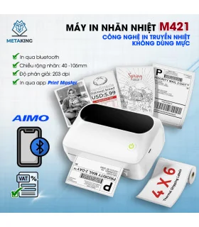 Máy In Nhãn Di Động Aimo M421 | AIMO Việt Nam