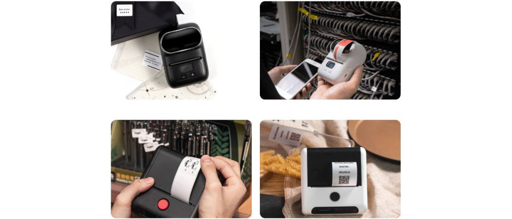 Máy in nhãn M110/M200 - Giải pháp in nhãn di động hoàn hảo