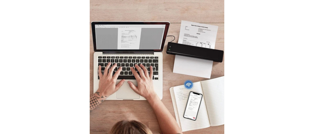 Tiện lợi không giới hạn với máy in di động khổ A4 M08F